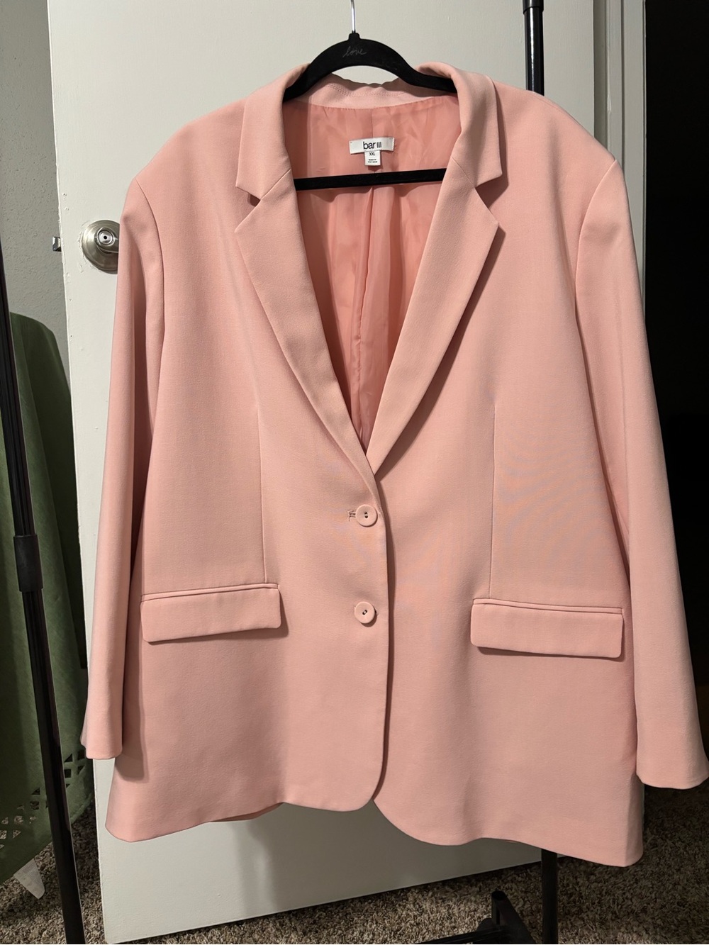 Bar III Pink Blazer XXL